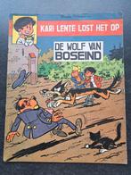 Kari Lente - De Wolf van Boseind door Bob Mau 1e druk 1965, Boeken, Gelezen, Bob Mau, Eén stripboek, Ophalen of Verzenden