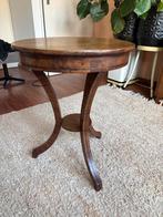 Antieke Mahoniehouten Bijzettafel - Biedermeier/Empire Stijl, Ophalen
