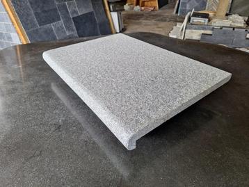 zwembadranden Grijs Graniet 50x35x2/4 cm € 19,95 p/st beschikbaar voor biedingen