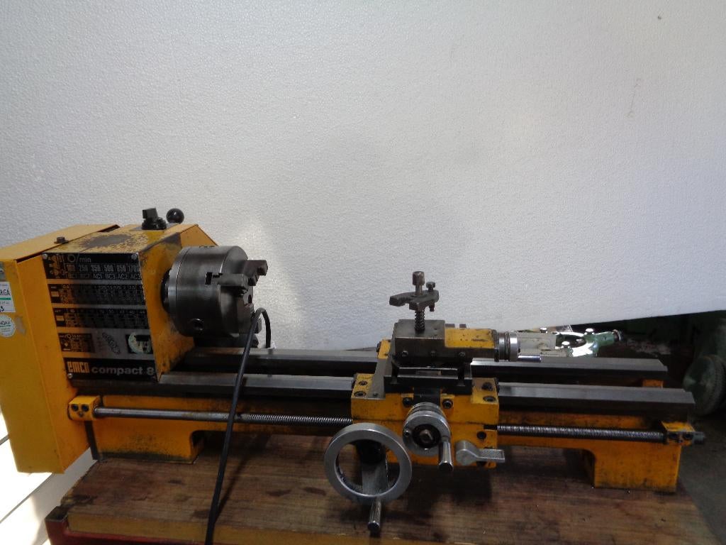 emco 8, Doe-het-zelf en Verbouw, Draaibanken, Ophalen, Gebruikt, Metaaldraaibank, Minder dan 500 mm