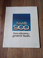 Saab 900 een nieuwe grotere Saab  1979  32 pag., Verzenden, Zo goed als nieuw, Overige merken