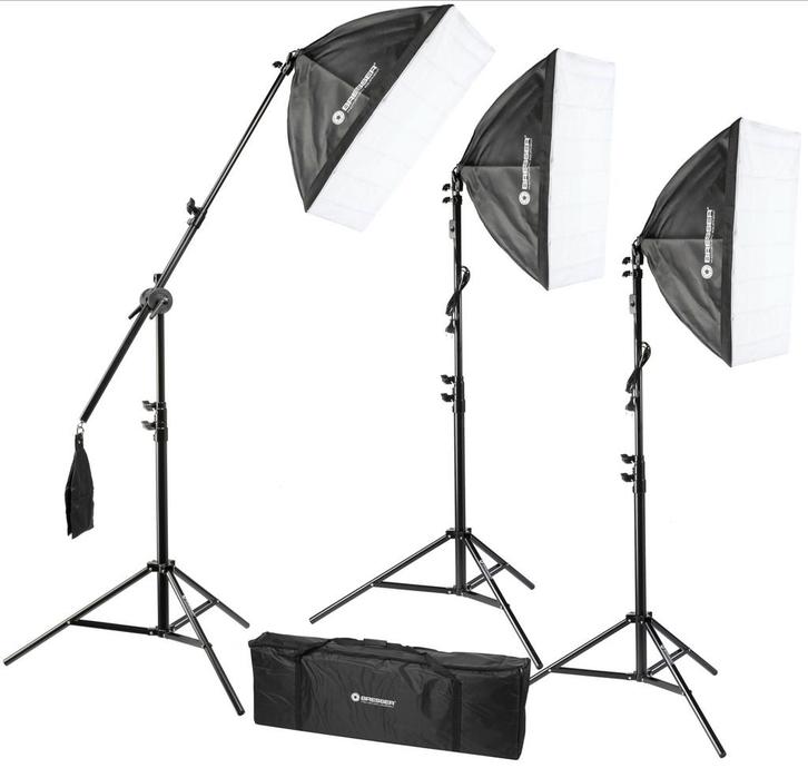 Complete Fotostudio Set met Lampen en Statieven als nieuw, Audio, Tv en Foto, Fotografie | Fotostudio en Toebehoren, Zo goed als nieuw