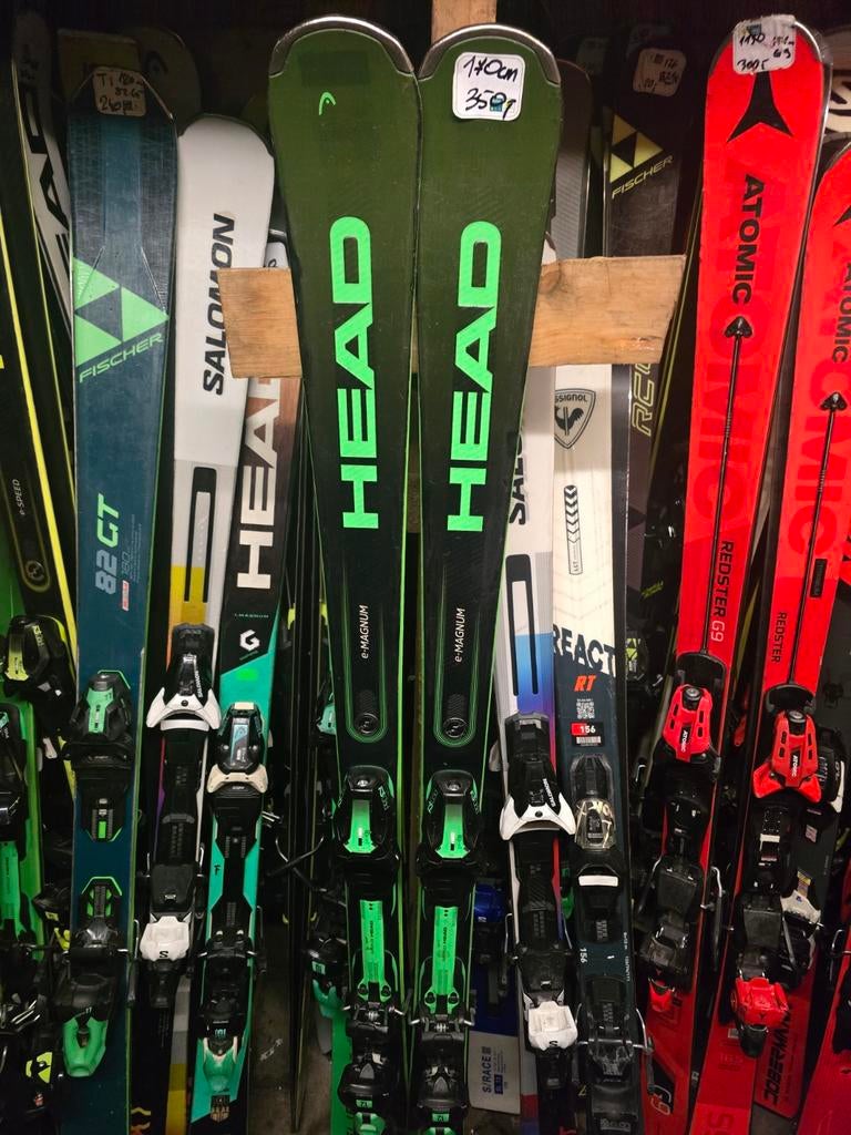 170cm HEAD SUPERSHAPE e.MAGNUM, Sport en Fitness, Skiën en Langlaufen, 160 tot 180 cm, Ophalen of Verzenden, Zo goed als nieuw