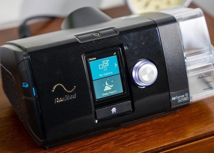 Cpap Apap apneu osas Resmed slaapapneu snurk apperaat, Diversen, Verpleegmiddelen, Zo goed als nieuw, Ophalen