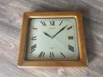 Vintage Seiko Wandklok | Hout | Japan, Ophalen of Verzenden, Zo goed als nieuw, Wandklok
