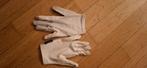 Witte handschoenen dressuur wedstrijd paardrijden maat M, Dieren en Toebehoren, Paardrijkleding, Kinderen, Dressuur, Overige typen