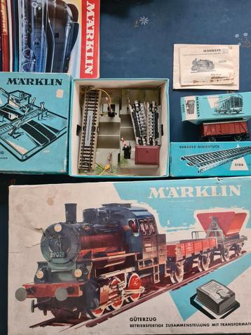 Märklin trein uit +/- 1970 (zonder trafo) beschikbaar voor biedingen