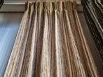 Mooie beige gemêleerde gordijnstof kamerhoog nu €5,-pm!!, Huis en Inrichting, Stoffering | Gordijnen en Lamellen, Ophalen of Verzenden