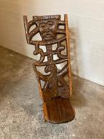 Orginele Palaver stoel uit Mali., Huis en Inrichting, Stoelen, Afrikaans design., Bruin, Ophalen of Verzenden, Zo goed als nieuw