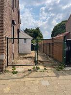 Groene tuinpoort / poort voor oprit, Tuin en Terras, Ophalen, Gebruikt, 100 tot 150 cm, IJzer