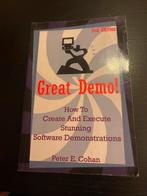 Great Demo! - Software Demonstraties - 2e editie, Boeken, Informatica en Computer, Ophalen of Verzenden, Zo goed als nieuw, Software