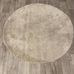 Brinker Floks Wit Crème Vloerkleed Rond 160cm, 150 tot 200 cm, Rond, Ophalen of Verzenden, Zo goed als nieuw