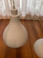 2 hang lampen, Huis en Inrichting, Lampen | Hanglampen, Ophalen, Design, Zo goed als nieuw, Metaal