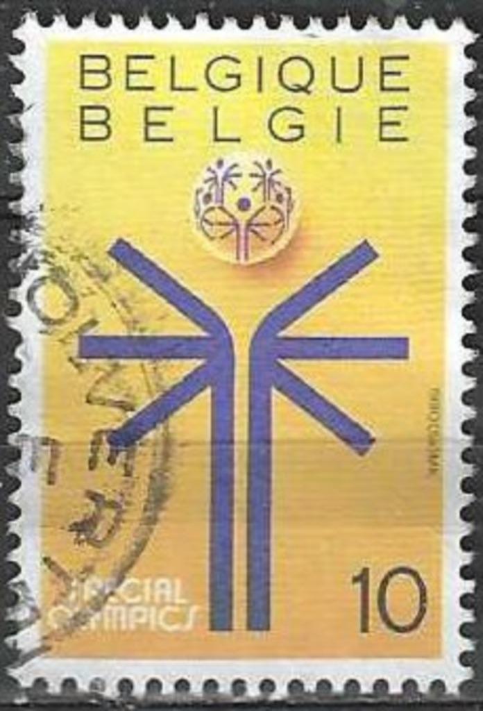 Belgie 1990 - Yvert/OBP 2361 - Special Olympics (ST), Postzegels en Munten, Postzegels | Europa | België, Gestempeld, Sport, Verzenden