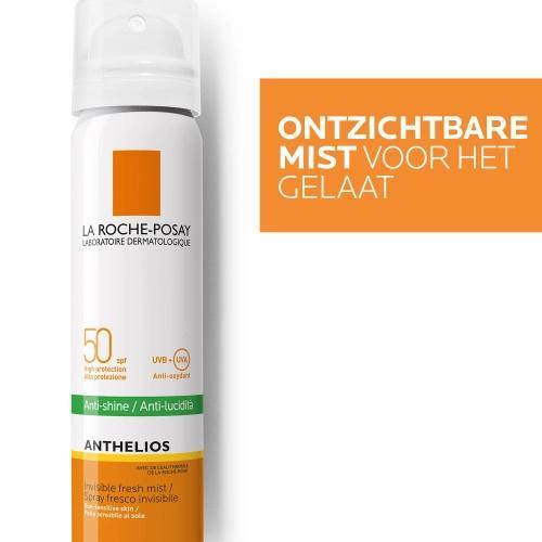 La Roche-Posay Anthelios Face Mist SPF50 75ml, Sieraden, Tassen en Uiterlijk, Uiterlijk | Gezichtsverzorging, Nieuw, Verzorging