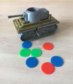 Vintage KLEINE Opwind Disc Firing Tank Yone 1970 9,5 cm, Verzamelen, Ophalen of Verzenden, Gebruikt