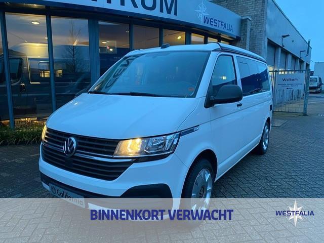 Volkswagen California T6.1 Coast 2.0 TDI | Standkachel |, Caravans en Kamperen, Campers, Bedrijf, tot en met 4, Buscamper of Camperbus