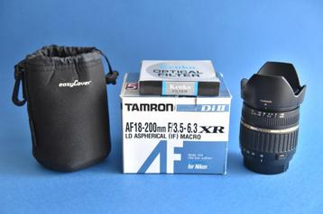 Tamron AF18-200 f3.5-6.3 (IF) macro LD XR Di II for Nikon