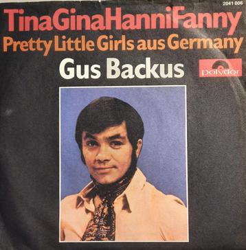 Piratensingle: Gus Backus – TinaGinaHanniFanny beschikbaar voor biedingen