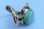 oude ring van 925 zilver en turkoois N 2, Ophalen of Verzenden