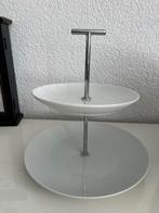 Etage schaal - Serveer je hapjes in stijl!, Ophalen of Verzenden, Effen, Porselein, Schaal of Schalen