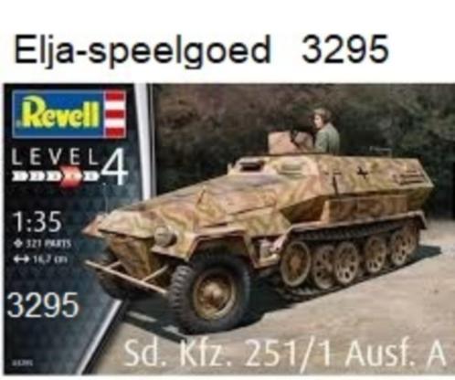 Modelbouw Revell 1:35 Sd.Kfz.251/1 Ausf.A truck- 3295, Hobby en Vrije tijd, Modelbouw | Auto's en Voertuigen, Nieuw, Truck, 1:32 tot 1:50