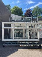 Gevelkozijn, Doe-het-zelf en Verbouw, Kozijnen en Schuifpuien, Ophalen, Zo goed als nieuw, 75 tot 150 cm, Hout