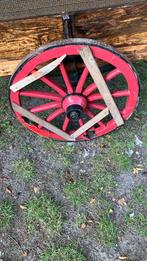 Gezocht karrewiel 77 cm, Antiek en Kunst, Ophalen