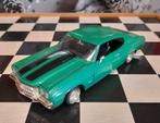 CHEVROLET CHEVELLE 1970 GREEN 1;24, Ophalen of Verzenden, Gebruikt