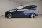 BMW 2 Serie Gran Tourer 216i 7p. | LED | Leder | HUD | Trekh, Auto's, Voorwielaandrijving, 12 maanden, Blauw, 7 stoelen