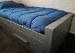 Woood eenpersoonsbed met bedlade, Ophalen, Verstelbaar, Eenpersoons, Zo goed als nieuw