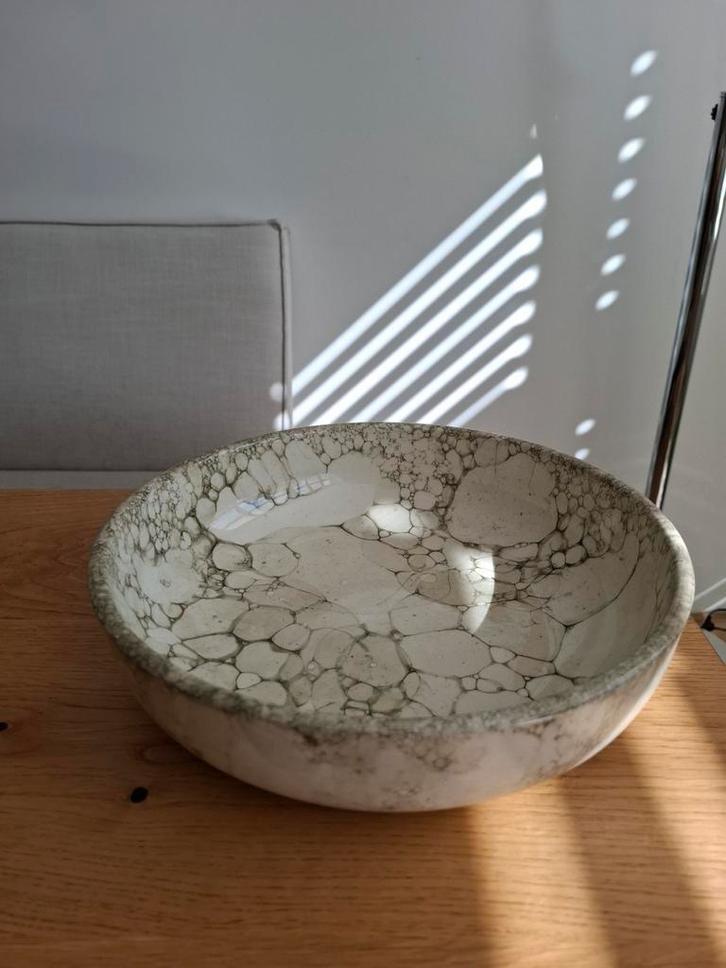 Handgemaakte Spaanse Schaal - Bowls&Dishes, Huis en Inrichting, Woonaccessoires | Schalen en Manden, Nieuw, Rond, Ophalen