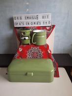 👌Nóg 'n paar items resedagroen EMAILLE. ook los te koop., Ophalen of Verzenden