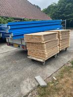 hoge palletstellingen 450 hoog met legborden, Ophalen, Gebruikt