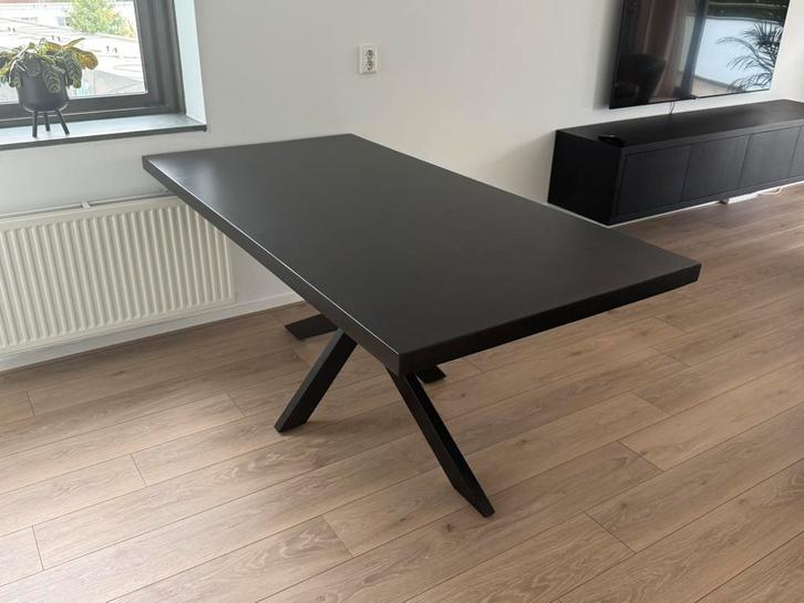 Goossens eettafel Lecce, Huis en Inrichting, Tafels | Eettafels, Zo goed als nieuw, 50 tot 100 cm, 150 tot 200 cm, Vier personen