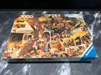 1977 Ravensburger puzzel 3000 stukjes Brueghel spreekwoorden, Ophalen of Verzenden, Meer dan 1500 stukjes, Zo goed als nieuw