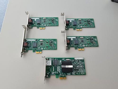 5x Intel netwerkkaart gigabit pci express, Computers en Software, Netwerkkaarten, Gebruikt, Intern, Ophalen of Verzenden