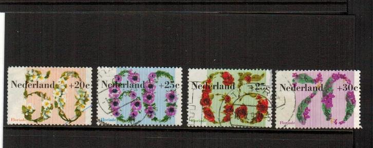 1262-1265 Zomerzegels 1982 Gestempeld, Postzegels en Munten, Postzegels | Nederland, Gestempeld, Na 1940, Verzenden