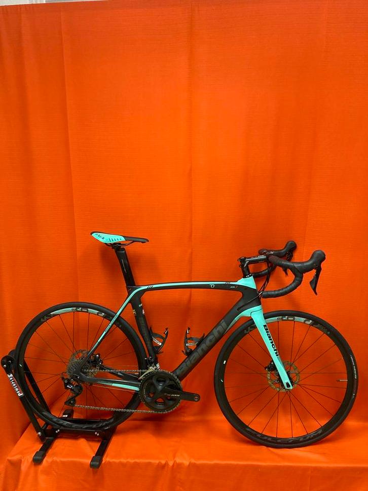 Racefiets Bianchi Oltre XR3 Shimano 105 Powermeter 57 cm, Fietsen en Brommers, Fietsen | Racefietsen, Gebruikt, Heren, Overige merken