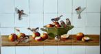 Yvonne's Tegeltableaus op authentieke friese witjes, Nieuw, Minder dan 20 cm, Minder dan 5 m², Wandtegels