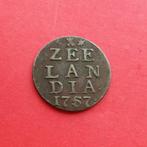 Duit Zeeland 1757 Zeelandia Luctor et Emergo Middelburg, Ophalen of Verzenden, Vóór koninkrijk, Overige waardes, Losse munt