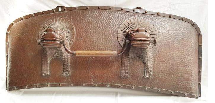 Rookkap voor haard , Art Nouveau., Antiek en Kunst, Antiek | Woonaccessoires, Ophalen of Verzenden