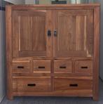 Prachtige massief houten televisiekast Landelijke stijl, Huis en Inrichting, Ophalen, 100 tot 150 cm, 100 tot 150 cm, Landelijk