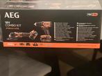 Nieuw AEG 18V Accu-Boormachine+haakse slijpmachine, Ophalen, Nieuw