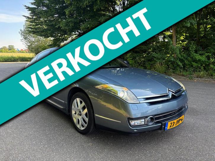 Citroen C6 2.7 HdiF V6 | Dealer ond. | Zeer net | APK 03-202, Auto's, Citroën, Bedrijf, Te koop, C6, ABS, Airbags, Airconditioning