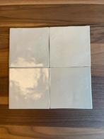 Beige tegel 10x10 cm - zellige stijl, Doe-het-zelf en Verbouw, Ophalen, Nieuw, Minder dan 20 cm, Minder dan 20 cm