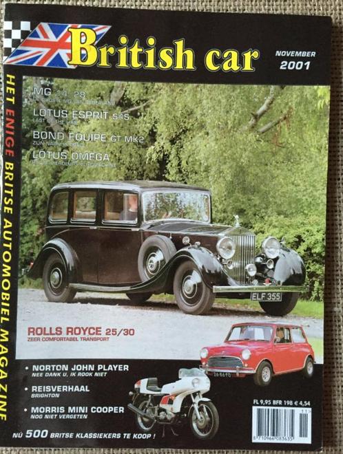 British Car: Lotus Esprit S4S, Mini Cooper, Lotus Omega, Boeken, Auto's | Folders en Tijdschriften, Gelezen, Algemeen, Ophalen of Verzenden