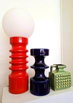 Space Age bollamp West Germany, Huis en Inrichting, Lampen | Tafellampen, 50 tot 75 cm, Ophalen of Verzenden, Zo goed als nieuw