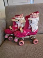 Rolschaatsen maat 31 tot 35 verstelbaar rose, Kinderen en Baby's, Speelgoed | Buiten | Rolschaatsen, Ophalen of Verzenden, Verstelbaar