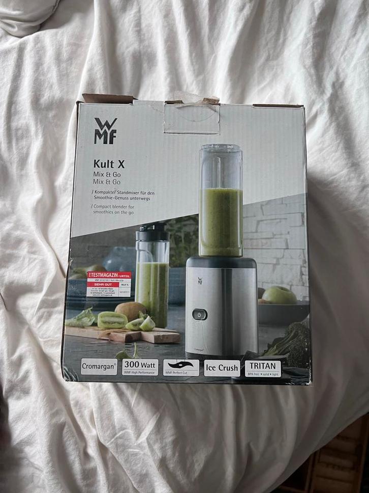WMF Kult X Mix & Go Blender - Nieuw in doos!, Witgoed en Apparatuur, Blenders, Nieuw, Blender to go, Ophalen